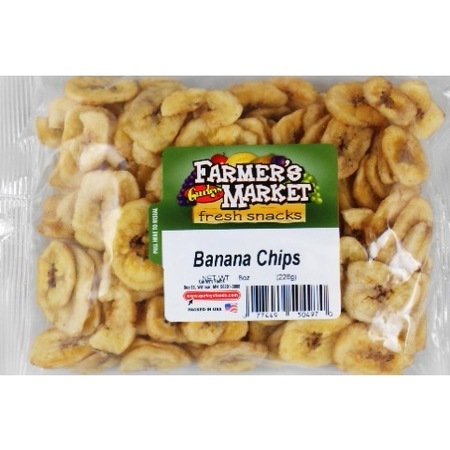 FARMERS MARKET Banana Chips 8 oz., PK8 17430